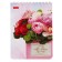 Notepad A6, 40 sheets on the crest "Flowers", cover coated cardboard, UV-lak, block 65 g/m2