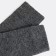 Male woolen socks, dark gray melange color, size 27-29