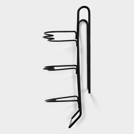 Holder for bottles of suspended share, for 3 bottles, black color-7