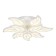 LED ceiling LED with Ambrella Light, Original, Fa460, 9XLED, 135 W, 10125LUM, 3000-6400K, white color.