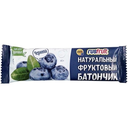 Blueberry fruit bar, 30 g