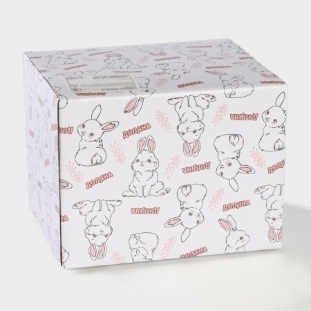 Teapot of the bay “bunny”, 800 ml, white color-11