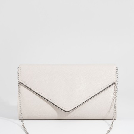 Back-clate on the valve, beige color