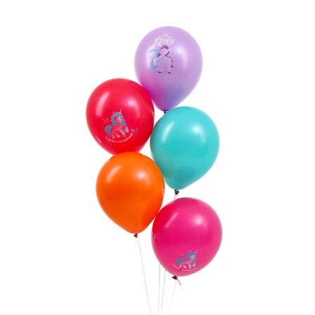 Shar Latex 12 "My little pony" color print, set of 5 pcs.