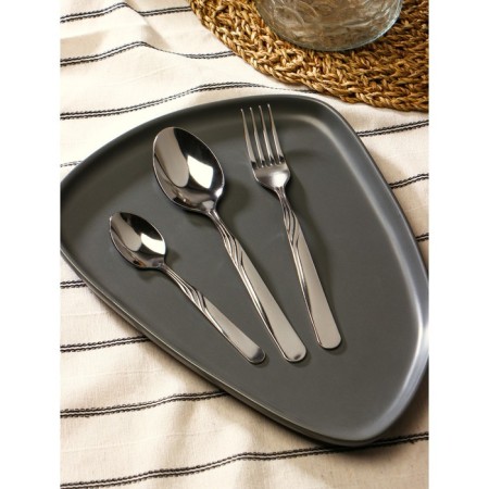 Set of cutlery "Sofia", 18 items, thickness 1.8 mm, cardboard box, silver color
