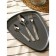Set of cutlery "Sofia", 18 items, thickness 1.8 mm, cardboard box, silver color