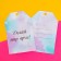Schildik floristic "Happy Moments", set of 6 pcs., 7 x 5 cm