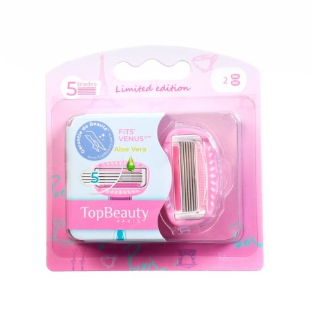 Feminine Exchange Cassettes Topbeauty Paris, Pink, 2 pcs (compatible with Venus)