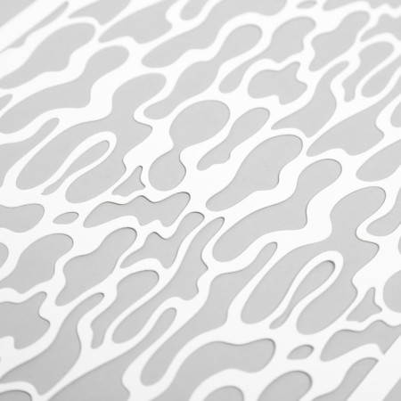 Plastic stencil "Lava" 24x16 cm-2