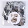 Filler for the ball "Confetti Circle", 1.5 cm, foil, silver color, 10 g