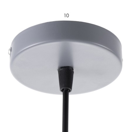 Bayerlux suspension lamp Bayerlux "drop" 1x40W E27 gray10x10x28-128 cm-5