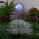 Garden lamp on the solar battery "Sea Hedgehog", 70 cm, 1 LED, glow white