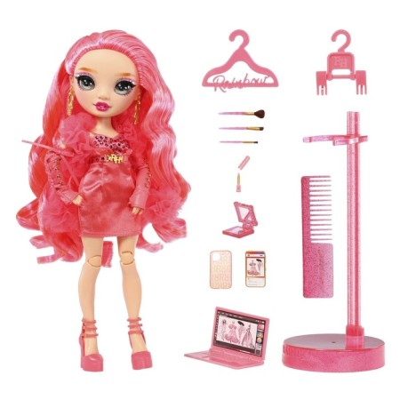 Doll "PSTROS PARS", Rainbow High, 28 cm, with accessories-1