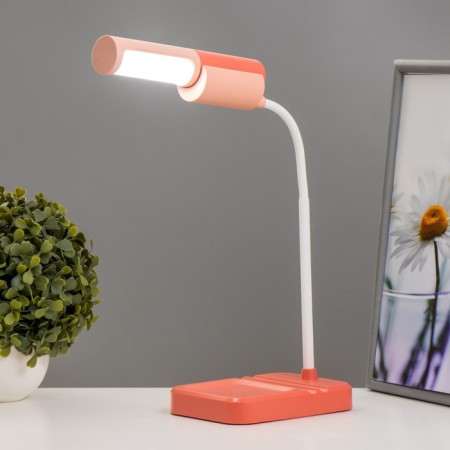 Lancer table lamp LED 3.5W USB AKB Red-pink 11x15x45 cm Risalux-1