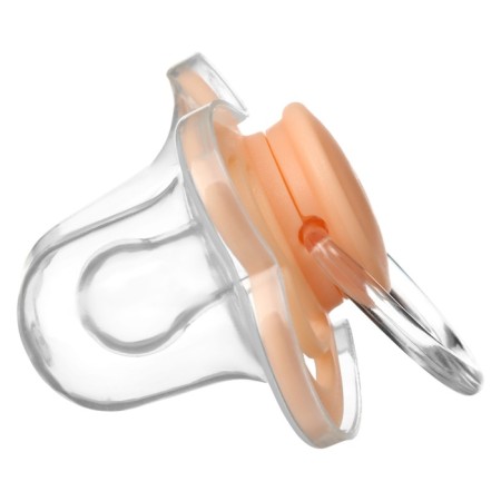 Nipple - silicone dummy classic, from 0 months, pink color-1