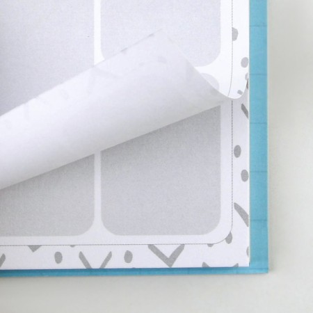 Planing with torn sheets "Panda", soft cover, 30 sheets-3