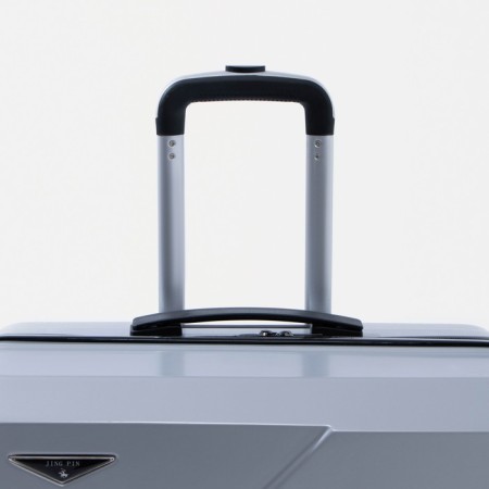 Big suitcase 28 ", code castle, silver color-5