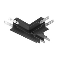 Connector T-shaped Exign built under GCL 12.5 mm, black