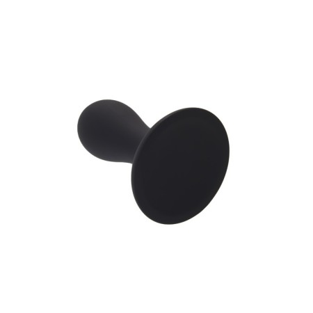 Anal sleeve Erotist Hidro S, silicone, black color, 8.5 cm-3