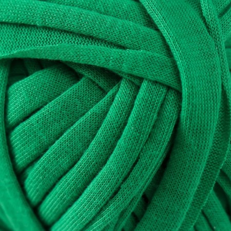 Knitted yarn 100% cotton "Lentino mini" 100 g 40 m color 18 grass-2