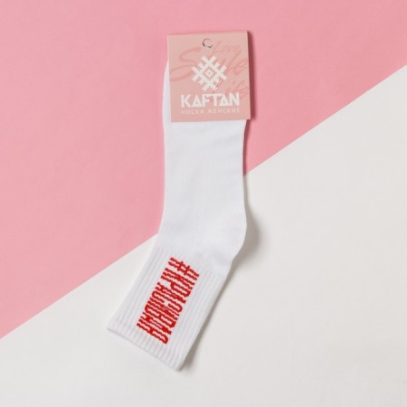 CAFTAN socks "Beautiful" size 36-40 (23-25 ​​cm), white-2