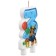 Candle in the cake number 3 "Happy Birthday", puppy patrol, 8.5 × 5 cm