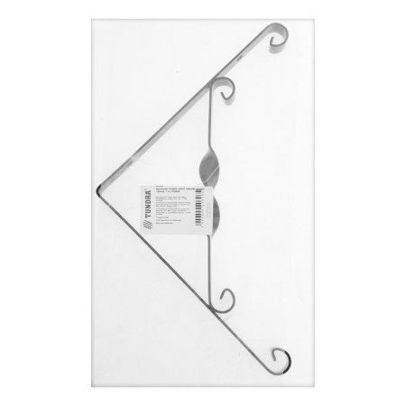 Tundra bracket, Light, 200x200, metal, black, 1 pc.-3
