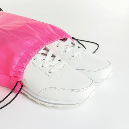 Back for shoes on a lace, textura, pink color-3