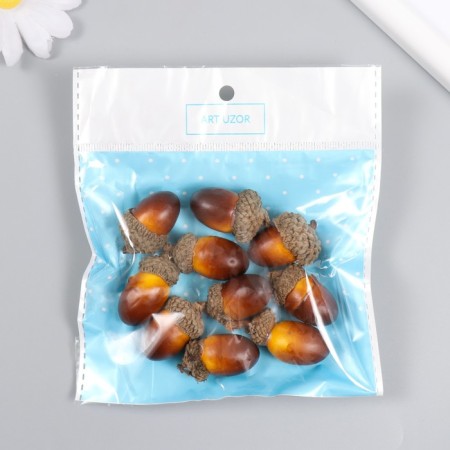 Decor for creativity "Acorus" set 10 pcs 2.7x2 cm-4