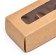 Box with a shell with a window "under 3 sweets" 13x5x3.3 cm, craft