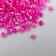 12/0 round beads in the bottle "Pink" transparent-color 20 g