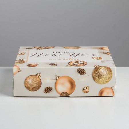 Packaging for confectionery "Happy New Year", 20 x 17 x 6 cm, New Year-2