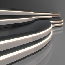 Flexible Neon Elektrostandard, IP65, SMD2835, 120 LED/m, 24V, glow day white