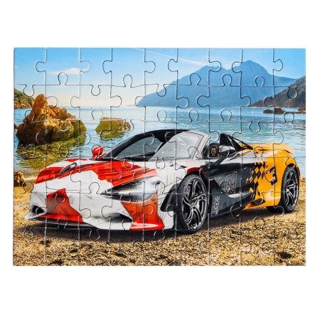 Puzzle "Racing Auto", 54 elements, mix-10