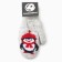 New Year. Double children's "Penguin" mittens, gray color, rr 12