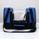 Bag - Carriage for animals "Panoramic", with a window, 40 x 25 x 27 cm, blue