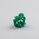Clips for plants, set 10 pcs "Flower", green