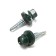 Roofing screws 5.5x25 mm, Ral6005 Color green, 200 pcs.