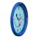 Children's wall clock "Smile", smooth move, d-23 cm