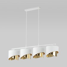 Светильник подвесной TK Lighting Grant White 4822, E27, 4х40Вт, 950х200 мм, цвет белый