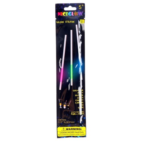 Pipe for the Neon cocktail, a set of 3 pcs., Mix