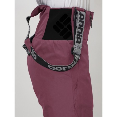Ski pants female, size 44, burgundy color-10