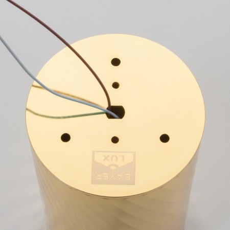 Lamp "Aliser" GU10 gold 7.5x7.5x13 cm-5