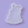 Silicone Mold for candy and chocolate "Santa Claus with a Christmas tree"