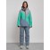 Ski costume is women's winter, size 58, gray color