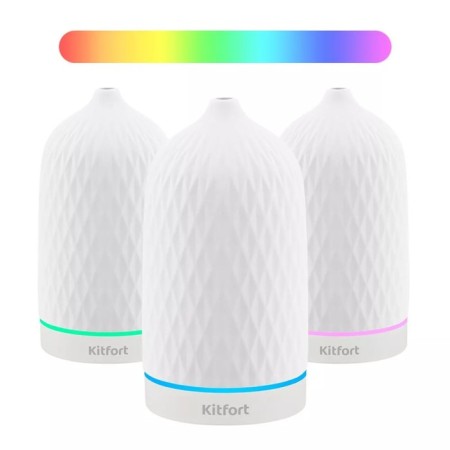 Air humidifier KitFort KT-2894, ultrasound, 12 W, 0.15 l, backlight, white-2