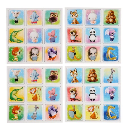 Board game "Memo. Happy Zoo ", 36 cards, 3+-1