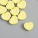 Busina for creativity plastic "heart. Purumatic gloss" mix 0.8x2.1x2.4 cm