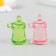 Decor for creativity plastic "Bottle" transparent color set of 20 g 1.7x1.7x3.4 cm