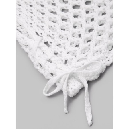 Knitted children's vests Amarobaby Mesh, height 134 cm, white color-15